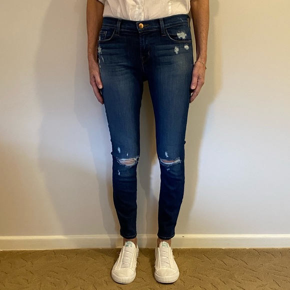 J Brand Skinny Cropped Jeans - Picture 2 of 6
